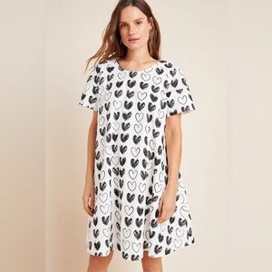 Anthropologie Porridge Sweetheart A-Line mini Dress - XS